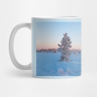 Snow tree Mug